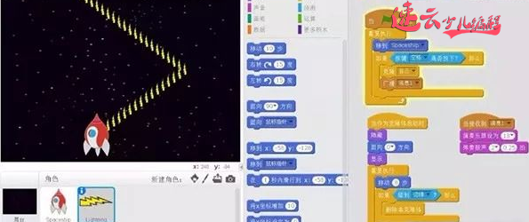 济南少儿编程：编程让孩子制作枪战游戏！~山东少儿编程~少儿编程(图6)